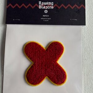 Rowing Blazers Red and Yellow X Patch